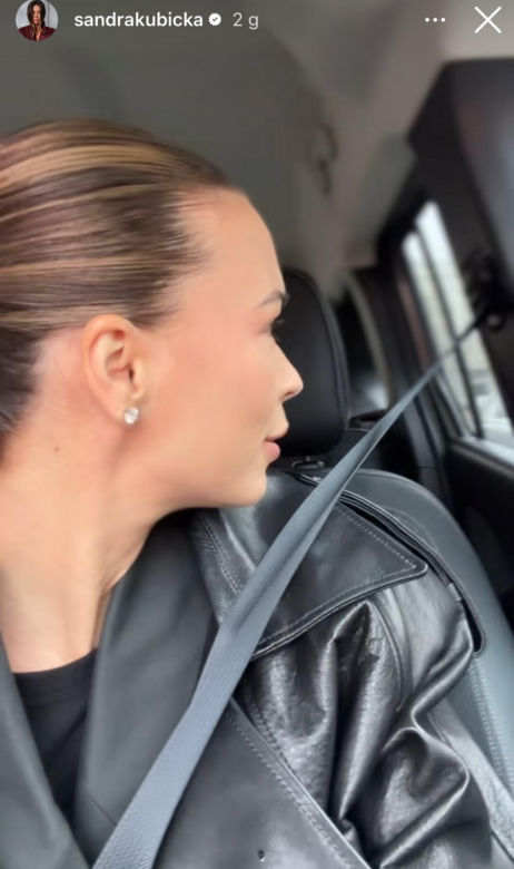 Sandra Kubicka w sądzie