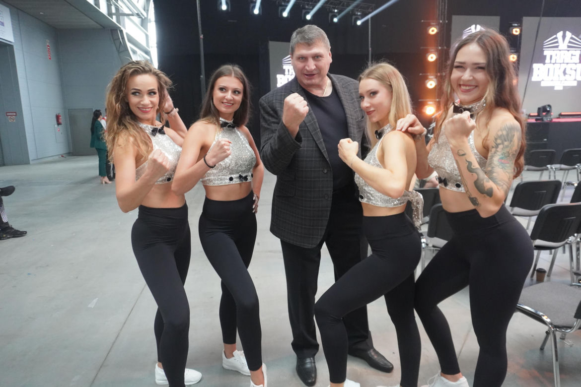 Andrzej Gołota na Targach Boksu w Kielcach