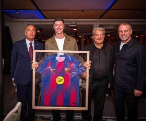 Anna Lewandowska błysnęła na imprezie Barcelony