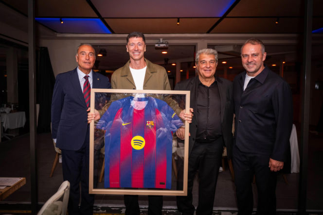 Anna Lewandowska błysnęła na imprezie Barcelony