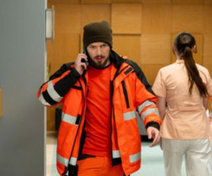 Na sygnale. Alek i Nowy ratują uciekającego kochanka, a Dobromir chce rzucić pracę