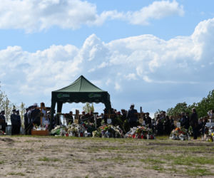 Pogrzeb policjanta, który zginął w wyniku wypadku w Gdyni