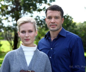 ''M jak miłość'' 1036 Tomek (Andrzej Młynarczyk) Paulina (Agnieszka Żulewska)