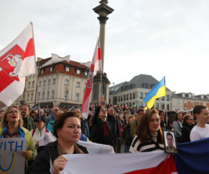 35 lat niepodległej Ukrainy. Obchody na Placu Zamkowym w Warszawie
