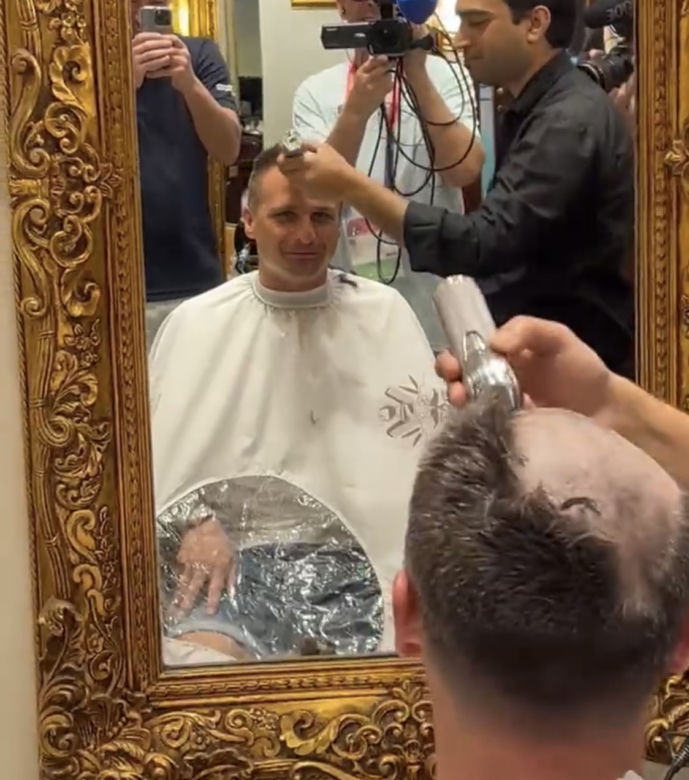 Sławomir Peszko został łysy w Katarze