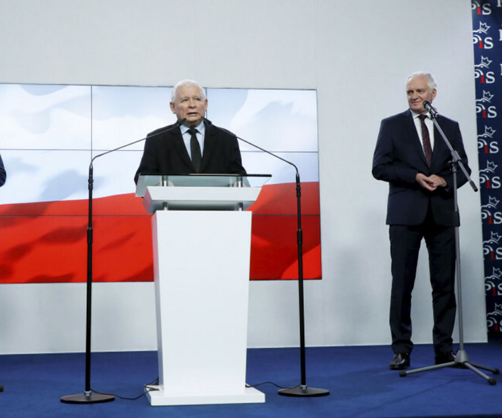 Jarosław Kaczyński, Jarosław Gowin, Zbigniew Ziobro, Mateusz Morawiecki