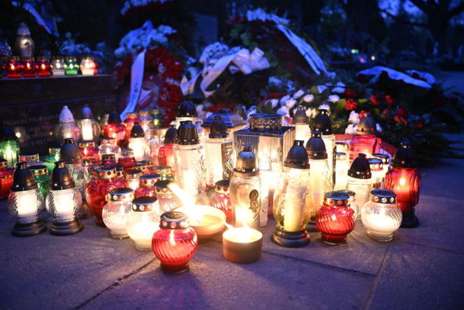 Tak wygląda grób Jacka Magiery po pogrzebie