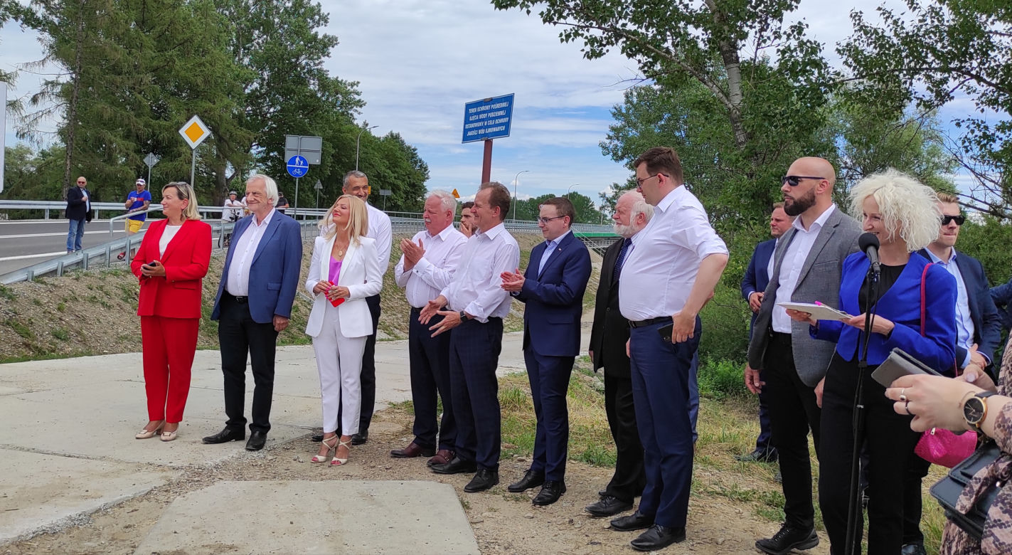 Most w Ostrowie oficjalnie otwarty przez premiera Mateusza Morawieckiego