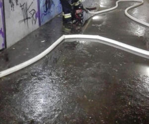 Zabrze - zalany tunel