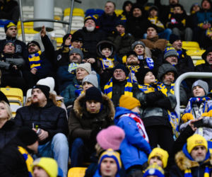 Arka Gdynia - Raków Częstochowa, zdjęcia kibiców i piłkarzy z meczu 17. kolejki PKO BP Ekstraklasy