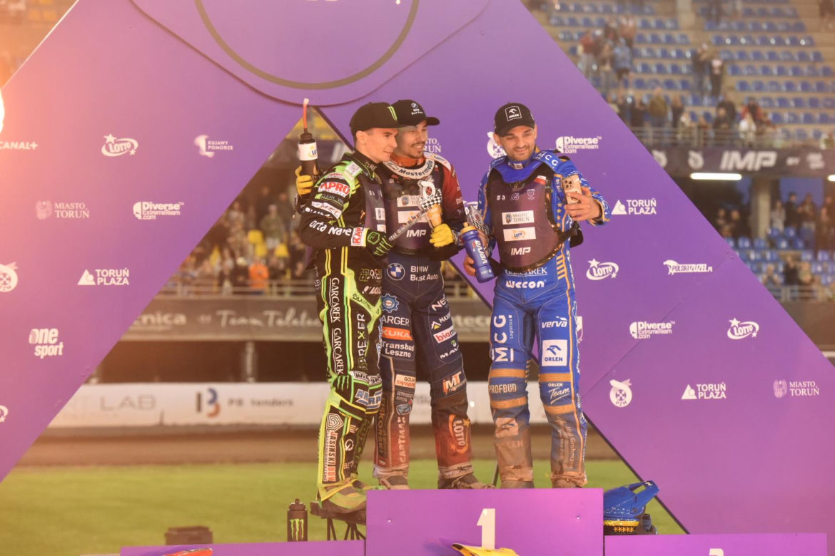 1. Finał Indywidualnych Mistrzostw Polski na Motoarenie. Zdjęcia kibiców i zawodników z Torunia