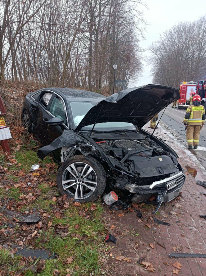 Wypadek w Ambrożowie