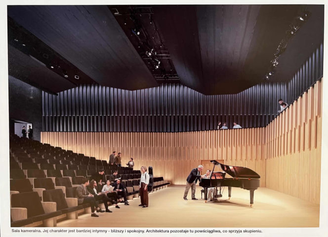 Filharmonia wg projektu Plus3 Architekci