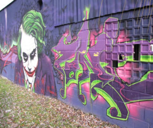 Ogromny Joker zdobi Rzeszów