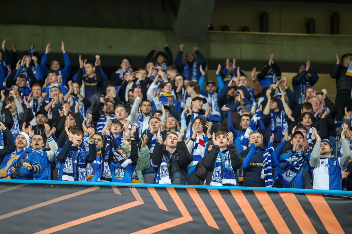 Lech Poznań - Sunderland: Zdjęcia kibiców i zawodników z meczu 3. kolejki fazy ligowej Ligi Europy 2026/27
