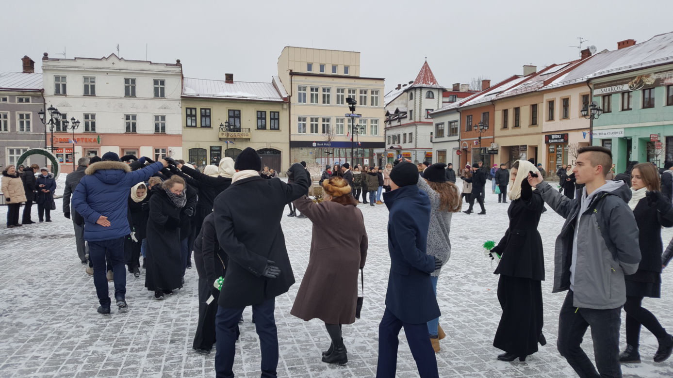Polonez na żywieckim rynku