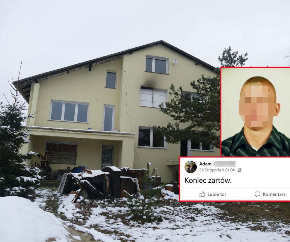 Chciał spalić rodzeństwo żywcem