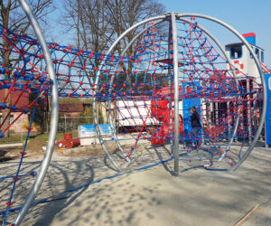 Olbrzymi statek Freedom Szczecin stanął w Parku Wolności