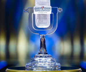 Eurowizja 2026 - trofeum dla zwycięzcy, kryształowy mikrofon