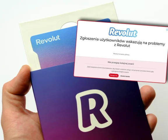 Awaria aplikacji Revolut. Brak dostępu do pieniędzy