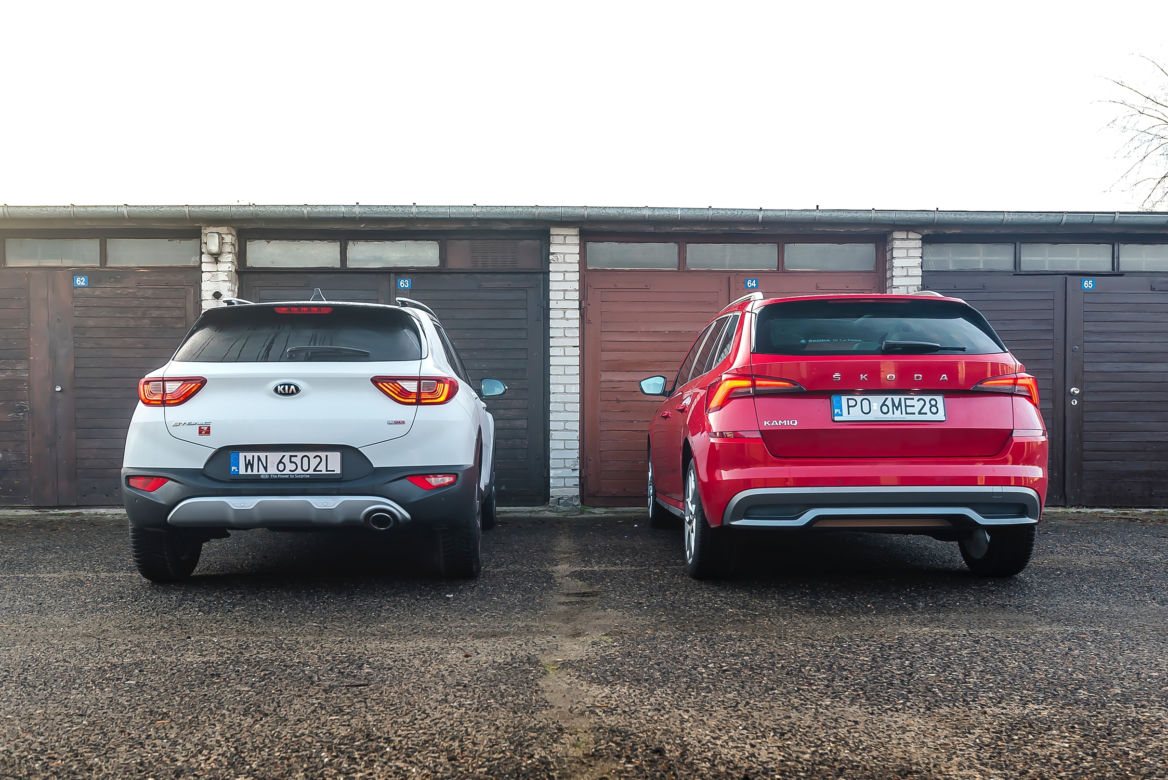 Skoda Kamiq 1.0 TSI 115 KM DSG7 Style vs. Kia Stonic 1.0 T-GDI 120 KM 6MT XL