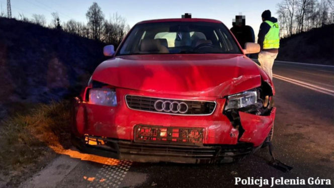 Wypadek w Jeleniej Górze