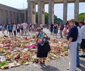 Berlin po zamachu terrorystycznym w Tiergarten