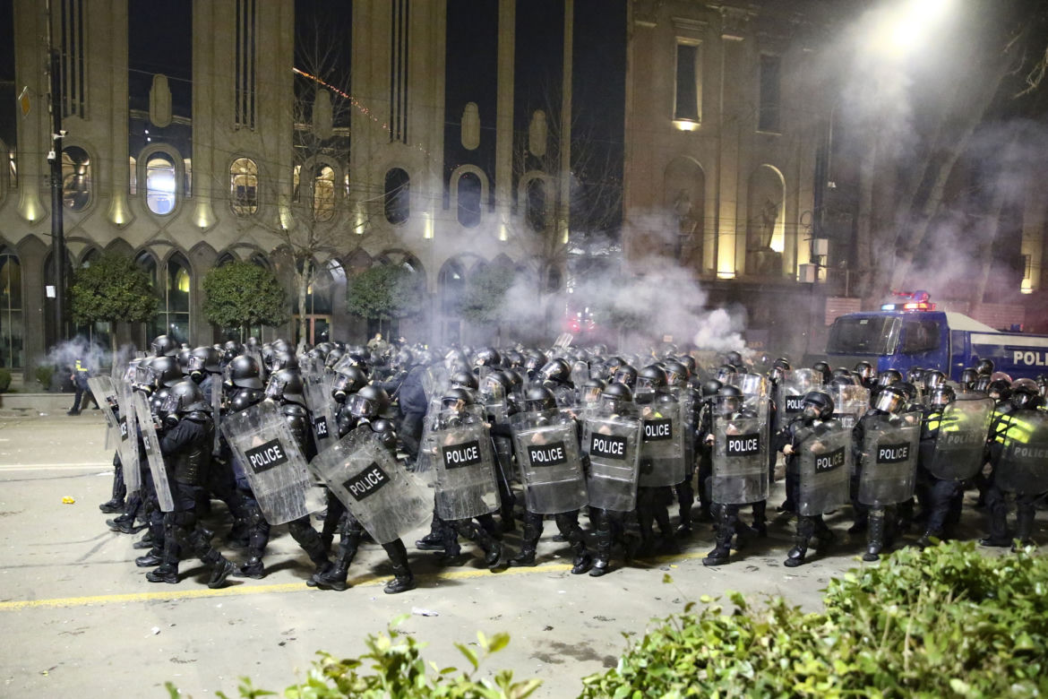 Protesty w Gruzji