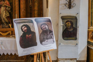 Renowacja świętego obrazu sprzed lat była hitem. Teraz podano smutne informacje