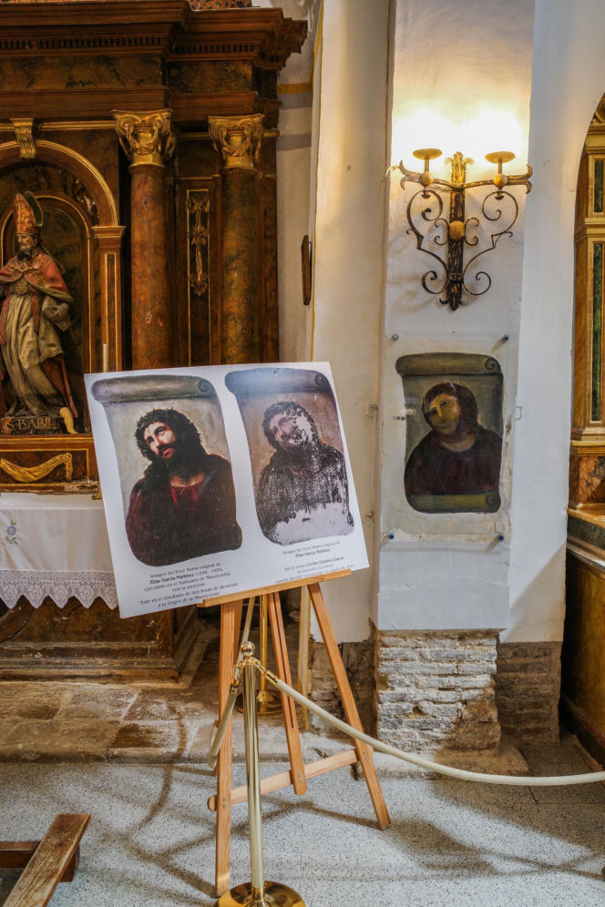 Renowacja świętego obrazu sprzed lat była hitem. Teraz podano smutne informacje