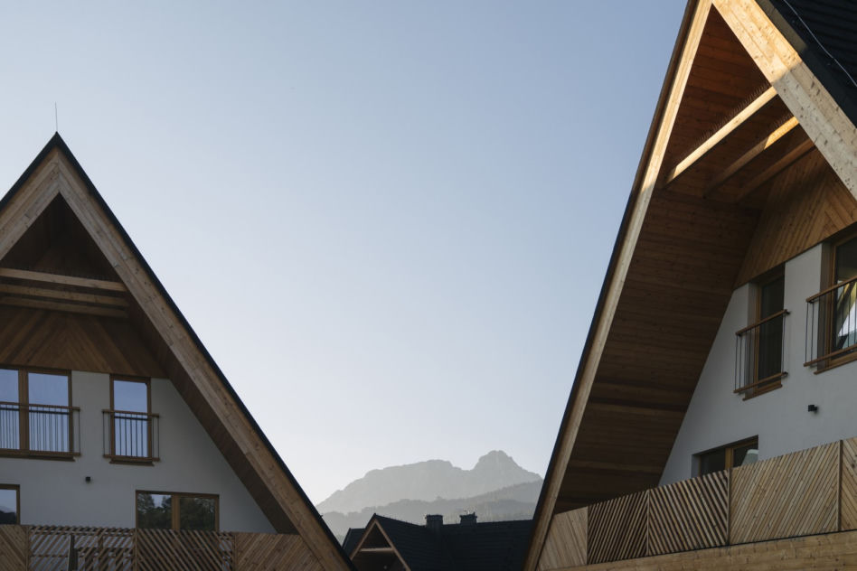 Z widokiem na Tatry. Nowy zespół wypoczynkowy w Kościelisku projektu INDO Architekci