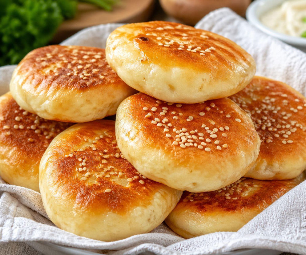 Bułeczki twarogowe z patelni – bez drożdży, bez piekarnika, miękkie jak poduszka