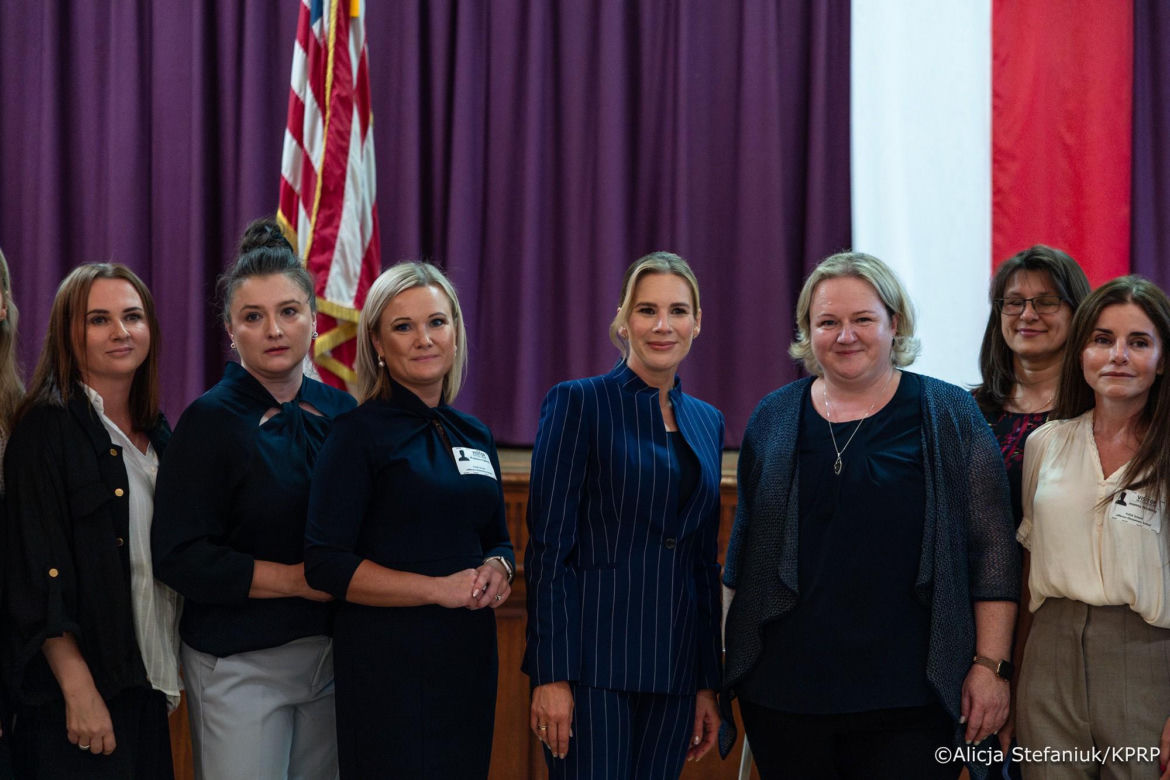 Marta Nawrocka zadała szyku w USA. Wszyscy patrzyli tylko na nią