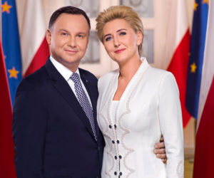Andrzej Duda i Agata Kornhauser-Duda