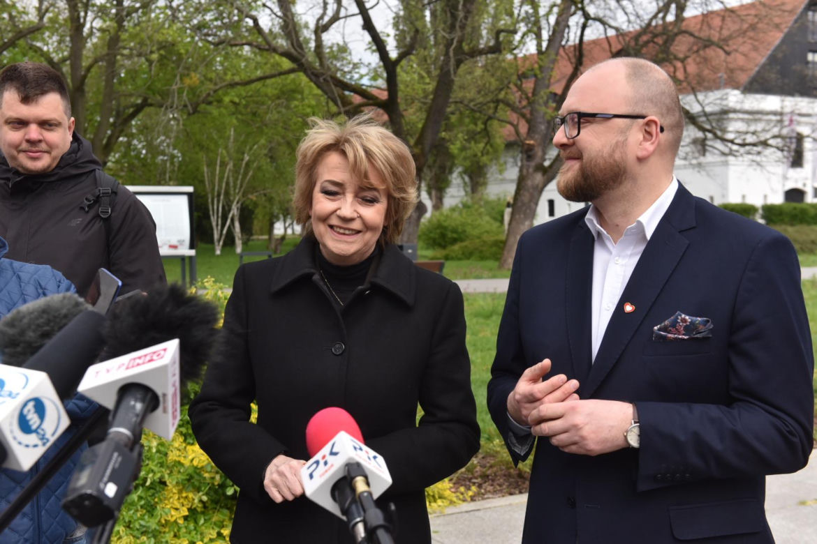Gwiazdy Koalicji Obywatelskiej w Toruniu. Wspierają Pawła Gulewskiego