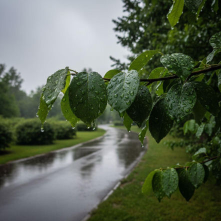 Nagły zwrot pogody w Białymstoku. Weekend przyniesie ochłodzenie i intensywne opady deszczu