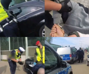 Białystok: Rzucił w policjantów nożami. Grozi mu do 10 lat więzienia