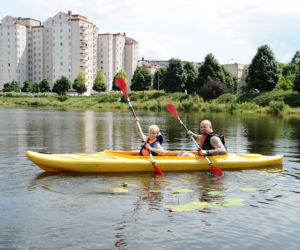 Darmowe kajaki na Pradze