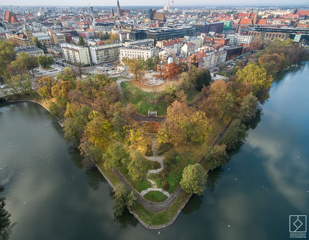 Wrocław widziany z góry