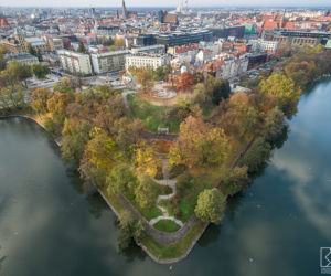 Wrocław widziany z góry