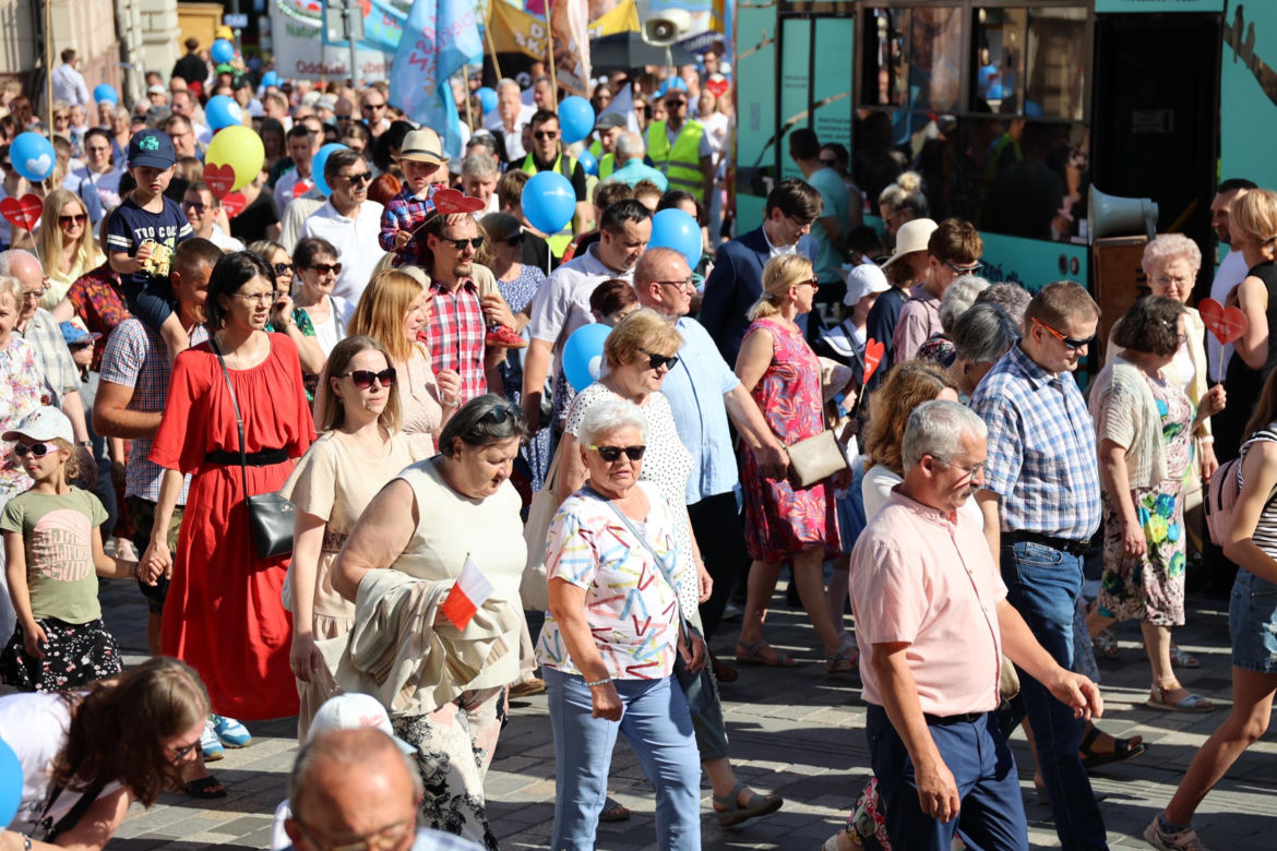 Marsz dla Życia i Rodziny 2024 w Dzień Matki przeszedł przez centrum Lublina
