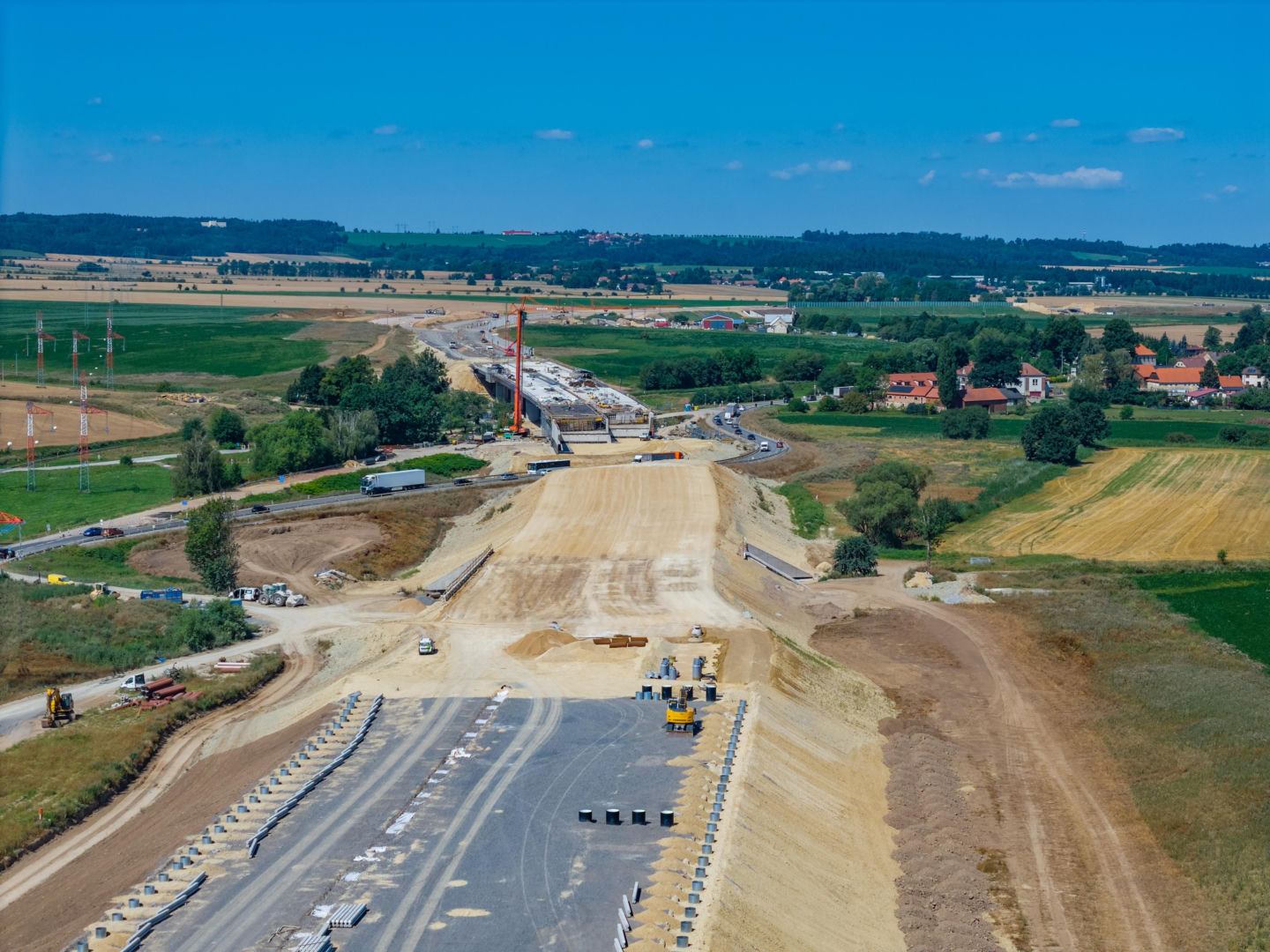 Budowa D35 odcinek Džbánov - Litomyšl