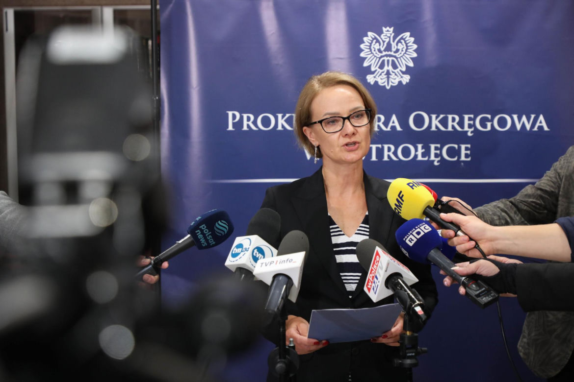 19-latek dokonał ataku w szkole w Ostrołęce. Usłyszał zarzuty