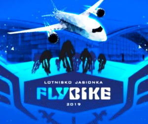 FlyBike - wyścig kolarski na płycie lotniska Rzeszów-Jasionka
