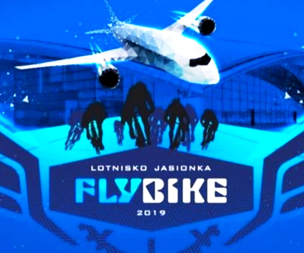 FlyBike - wyścig kolarski na płycie lotniska Rzeszów-Jasionka