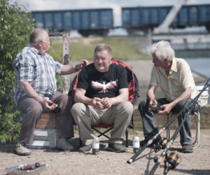 Rolnicy. Podlasie. Urodziny Gienka nad Zalewem Siemianówka