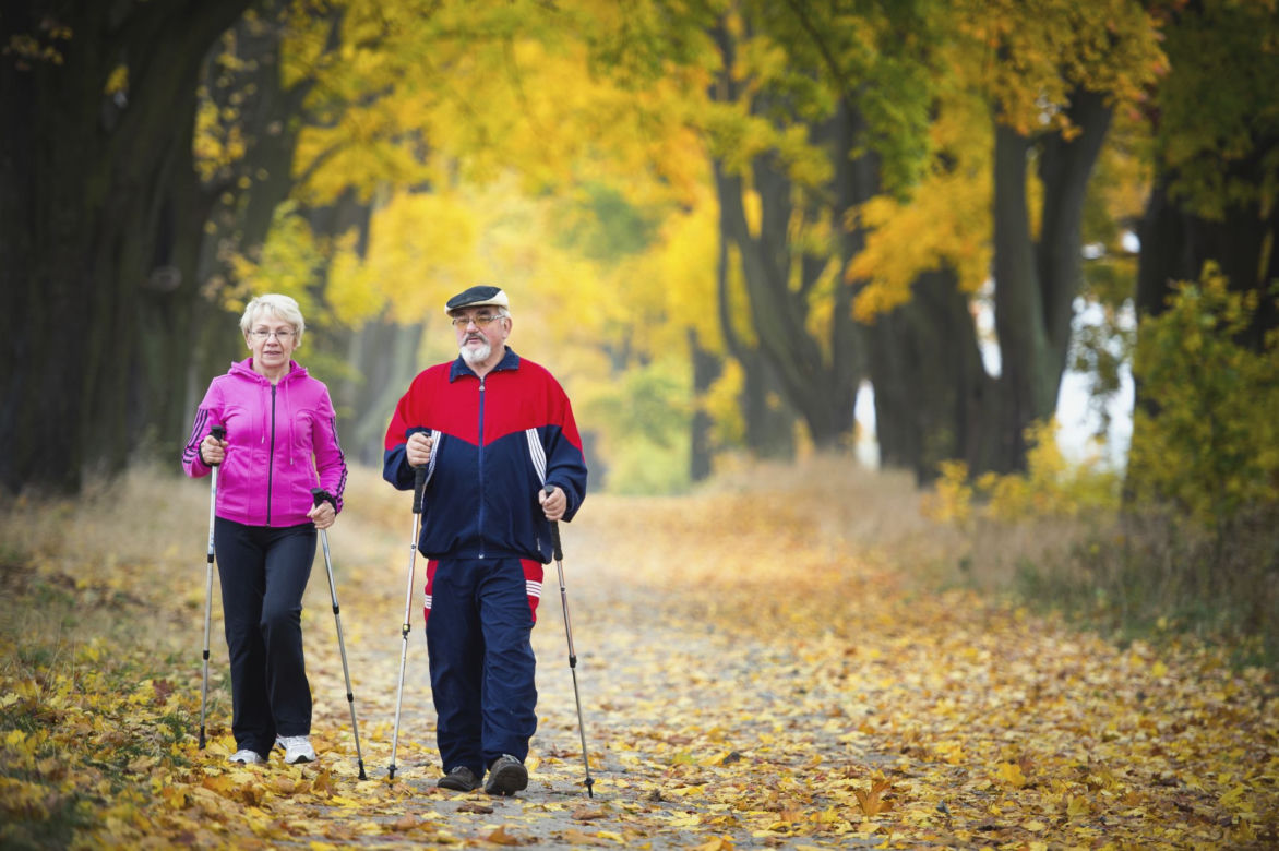 Sport dla seniora: nordic walking