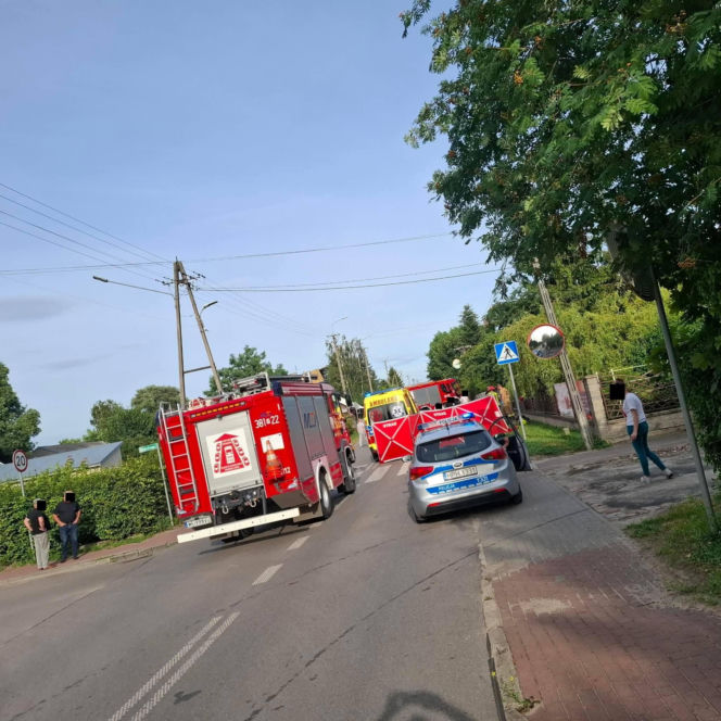 Śmiertelny wypadek motocyklisty w Stoku Lackim