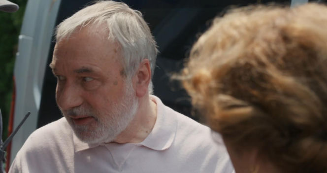 Barwy szczęścia odc. 3281. Józefina Rawiczowa (Elżbieta Jarosik), Andrzej Zastoja-Modelski (Leon Charewicz)