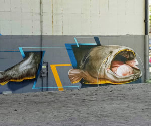 Murale na filarach Trasy Zamkowej